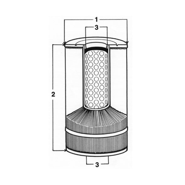 Spa filter ritning folkpool